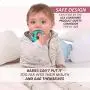 Baby Teething Toys - BPA Free Silicone - Easy to Hold, Soft and Highly Effective Cute Elephant Teether - Best Unique Baby Shower Gifts - Teethers Toy for Freezer