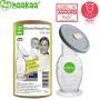 Haakaa Manual Breast Pump with Base 4 Fl Oz/100ml+Lid