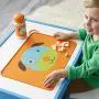 Skip Hop Zoo Fold and Go Silicone Placemat, Darby Dog