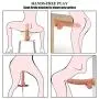 Wushuangyu 7.87 Inch Realistic Double Layer Silicone Dìdlo Perfect Size Lifelike Massager Wand Good Choice for Women - Vibrant Toy