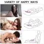 Hands Free Silicone Pleasure Toy Clitòrial Stimulàtion Toys for Her Clitòrial Stimulàtion Toy Sùcking Pleasure Toy for Women Couple Waterproof Vibràntor Bùllet for Women Couple with Remote Stimulàtor