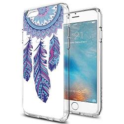 Feather Wind Chime Transparent Phone Shell Case Fits for Apple iPhone 6 | 6S 4.7" Sturdy