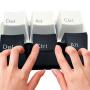 Drinkware & Tea Sets Mug & Electric Blenders - 3Pcs Keyboard Tea Cup Keypad Ctrl Del Alt Cup Coffee Mug - White - 3Pcs x Creative Block Silicone Kitchenware Set Note: 1.This product can not be