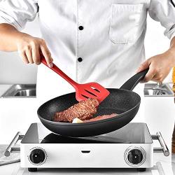 SuperCS Silicone Kitchenware Set of 10 Non-stick Silicone Kitchenware Set Green Cooking Tools Ten-Piece Suit red