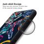 Huawei P30 Case,Flexible Soft TPU Cover Shell,Slim Silicone Black Rubber Non-Slip Durable Design Protective Phone Case for Huawei P30 -Butterfly