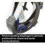 3M Ultimate FX Full Facepiece Reusable Respirator FF-402, Mold, Painting, Sanding, Chemicals, Gases, Dust, Medium