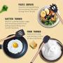 Lamptti 11PCs Stainless Steel Nonstick Cooking Shovel Spoon Kitchen Tool Set Copper Plated Handle Silicone Kitchenware Silicone Cooking Kitchen Utensils Set
