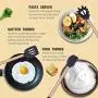 Lamptti 11PCs Stainless Steel Nonstick Cooking Shovel Spoon Kitchen Tool Set Copper Plated Handle Silicone Kitchenware Silicone Cooking Kitchen Utensils Set