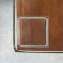 Rubber Bumpers Self Adhesive Large - 20 Pack - Rubber Pads for Cutting Board Feet - 1 Inch Square Clear Rubber Bumper Pads