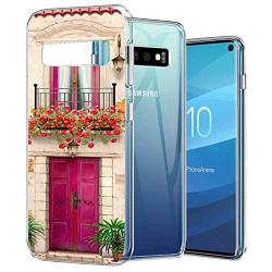 Villa Transparent Cover Case Compatible with Samsung Galaxy S10e (5.8 Inch) Faddish