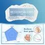 Ball of Foot Cushion for Women and Men, Metatarsal Pad - 4 Pairs (8 Pcs) Breathable and Soft Gel Forefoot Cushion Pads - Cushioning Foot Pads for Standing Blisters Pain Relief (4 PRS Classic)