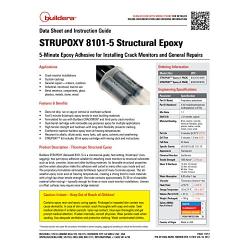 STRUPOXY (Abatron Aboweld 8101-5) Thixotropic Structural Epoxy Adhesive Kit with Mixing Sticks