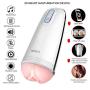 LIYUNF Men Deep Throat, V?brating Orál Cup, 100% Safe Silicone for Man Self Pleasure for Men Enhancement Exercise Sucking Endless Pleasure, Adullt Toys for Men L