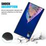 iPhone Xs iPhone X Case, Arowana Shock-Absorption TPU Rubber Bumper iPhone Xs iPhone X Case, Ultra Thin Slim Protective Cover for iPhone Xs iPhone X-Black