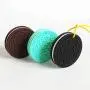 Havenport Baby and Infant Teething Toys Cookie Biscuit Teethers Toys BPA Free Silicone Teethers for Girls Or Boys(Black)