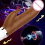 Wytinug 12 Frequency Vibe Heating Telescopic Rotating Beads GSport Vibrantor Rabbit Messager Clǐto??s Stimulator Relax Toy for Women and Couples