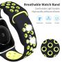 Bravely klimbing Compatible with Apple Watch Band 44mm 42mm 40mm 38mm, Soft Silicone iWatch Bands Replacement Sport Bands for iWatch Series 5 4 3 2 1 for Men and Women S/M M/L