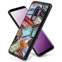 Samsung Galaxy S9 Plus License Plate Glossy Edge Cell Phone Case [6.2"]