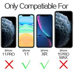 Mkeke Compatible with iPhone XR Screen Protector, iPhone 11 Screen Protector,Tempered Glass Film for Apple iPhone XR & iPhone 11, 3-Pack Clear