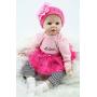 OCSDOLL Reborn Baby Dolls 22" Cute Realistic Soft Silicone Vinyl Dolls Huggable Baby Doll,Toddler Dolls for Girls