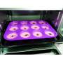 Silicone Muffin Pan, Non Stick Silicone Molds Baking for 12 Cup Muffin Tin (Purple)