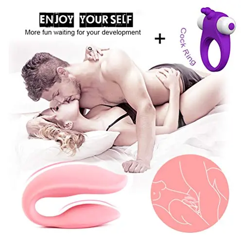 U-Shaped Electronic Couple Love Stimulation Promote Toys Multi-Speed Bed Sport Self-Amusement Tool Rechargeable & Silicone