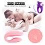U-Shaped Electronic Couple Love Stimulation Promote Toys Multi-Speed Bed Sport Self-Amusement Tool Rechargeable & Silicone