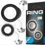 QYIYA 100% Safe Silicone Ring Toys for Sex for Men