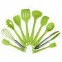 Xigeapg 10 Pcs Kitchenware Silicone Heat Resistant Kitchen Cooking Utensils Non-Stick Baking Tool Cooking Tool Sets