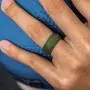 ThunderFit Silicone Wedding Ring for Men, Rubber Wedding Band - 8.7mm Wide