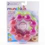 Munchkin Fun Ice Ring Teether, Colors May Vary (Pack of 2)