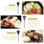Silicone Cookware Set, 11 Non-Stick Heat-Resistant Silicone Kitchenware, Wooden Handles, Best Kitchen Tool Gadgets, Suitable for Cooking