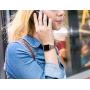 Haveda Leather Bands Compatible for Apple Watch 40mm 38mm 44mm 42mm, iWatch Series 5, Series4, Series 3/2/1, Women Printed Apple Watch 38mm Band Slim Feminine Breathable Floral Wristband