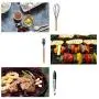 11Pcs Kitchen Silicone Spatula Utensil Set, Heat Resistant, Non Stick, Environmental Protection, Easy to Use, Store and Clean, Suitable tor at Home Use