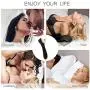 CRYPY Six Toys for Female Pleasure 7 Frequency Vibrantion Vibrantor Waterproof Bullet Adullt Toys for Man Sucking Toy for Women Skin-Friendly Silicone