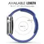 HUANLONG Watch Band 38mm 40mm 42mm 44mm, Soft Silicone Sport Style Iwatch Wristband Compatible for iWatch Strap Series 1/2/3/4(Red 38mm S/M)