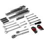 AmazonBasics Mechanic Socket Tool Kit Set With Case - Set of 145