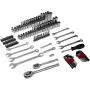 AmazonBasics Mechanic Socket Tool Kit Set With Case - Set of 145
