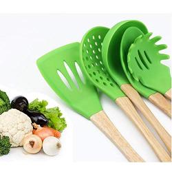 Silicone Spatula Silicone Kitchenware Set Cooking Pot Shovel High Temperature Silicone Kitchenware(5 Packs)
