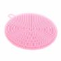 Antibacterial Healthy Silicone Sponges Not Stick Heat Resistant Dishwashing Brush Scrubber for Kitchen Supplies Multi Purpose Mildew Free Brushes + Silicone Baking Gloves (Pack of 2+1)