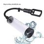 Held Enlarger Pēnīs Air Pump for Man - Mens Supplement Paint Sprayers Toys - Male Hand Extender - Manual Enlargement Vacuum Device for Bēginner - Strong Mens Power for Great - Silicone - Black