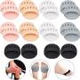 Honeycomb Fabric Forefoot Pads Metatarsal Cushions Ball of Foot Cushion Pads, 5 Colors (10)