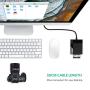 UGREEN SD Card Reader USB 3.0 Card Hub Adapter 5Gbps Read 4 Cards Simultaneously CF, CFI, TF, SDXC, SDHC, SD, MMC, Micro SDXC, Micro SD, Micro SDHC, MS, UHS-I (Black)