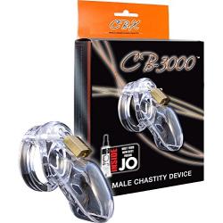 CB-3000 Male Chastity Device, Clear