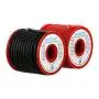 BNTECHGO 12 Gauge Silicone Wire Spool 50 feet Ultra Flexible High Temp 200 deg C 600V 12 AWG Silicone Wire 680 Strands of Tinned Copper Wire 25 ft Black and 25 ft Red Stranded Wire for Model Battery