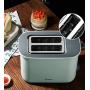 QIN.J.FANG-Kitchen Mini 2 Slices Toaster,Breakfast Machine Home Automatic Toaster With dust cover