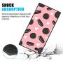iPhone 7 8 Case,Flexible Soft TPU Cover Shell,Slim Silicone Black Rubber Non-Slip Durable Design Protective Phone Case for iPhone 7 8 -Biscuits