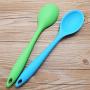 DishyKooker 27 6 cm Silicone Food Grade Silicone Kitchenware Spoon Silicone One More Dense Silicone Spoon Multi