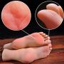 JIAS Sex Dolls Masturbation Full Silicone Life Size Fake Feet Model Foot Fetish Toy Sexy Toys Love Doll