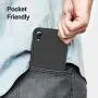 TORRAS Slim Fit iPhone XR Case, Ultra-Thin Hard Plastic Full Protective Cover with Matte Finish Grip Phone Case for iPhone XR 6.1 inch (2018), Space Black